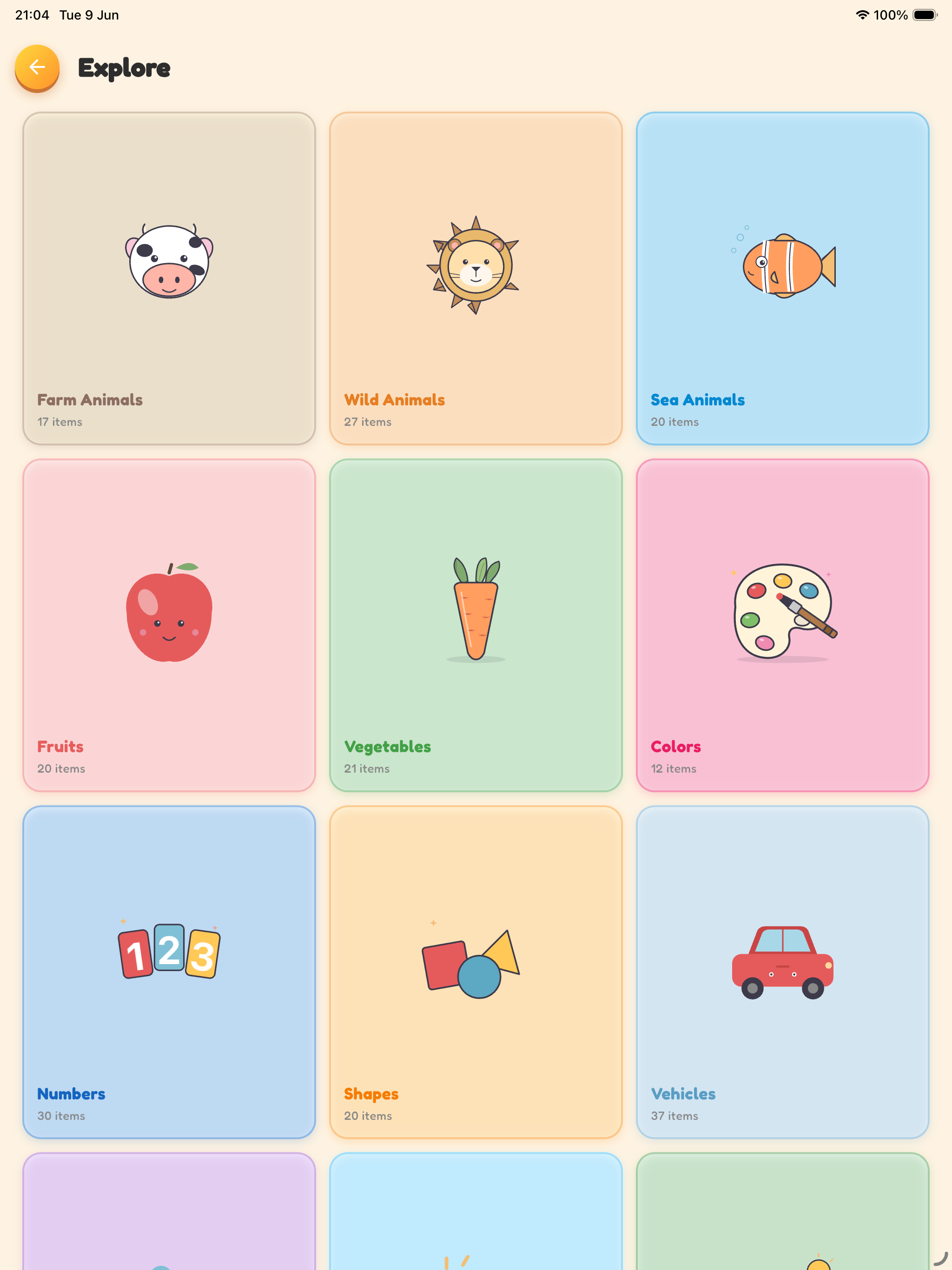 Explore themes — iPad
