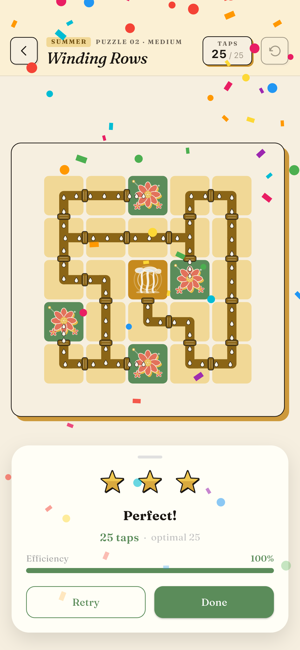A puzzle solved